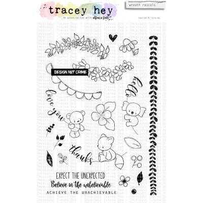 Tracey Hey Stempel - Wreath Rascals